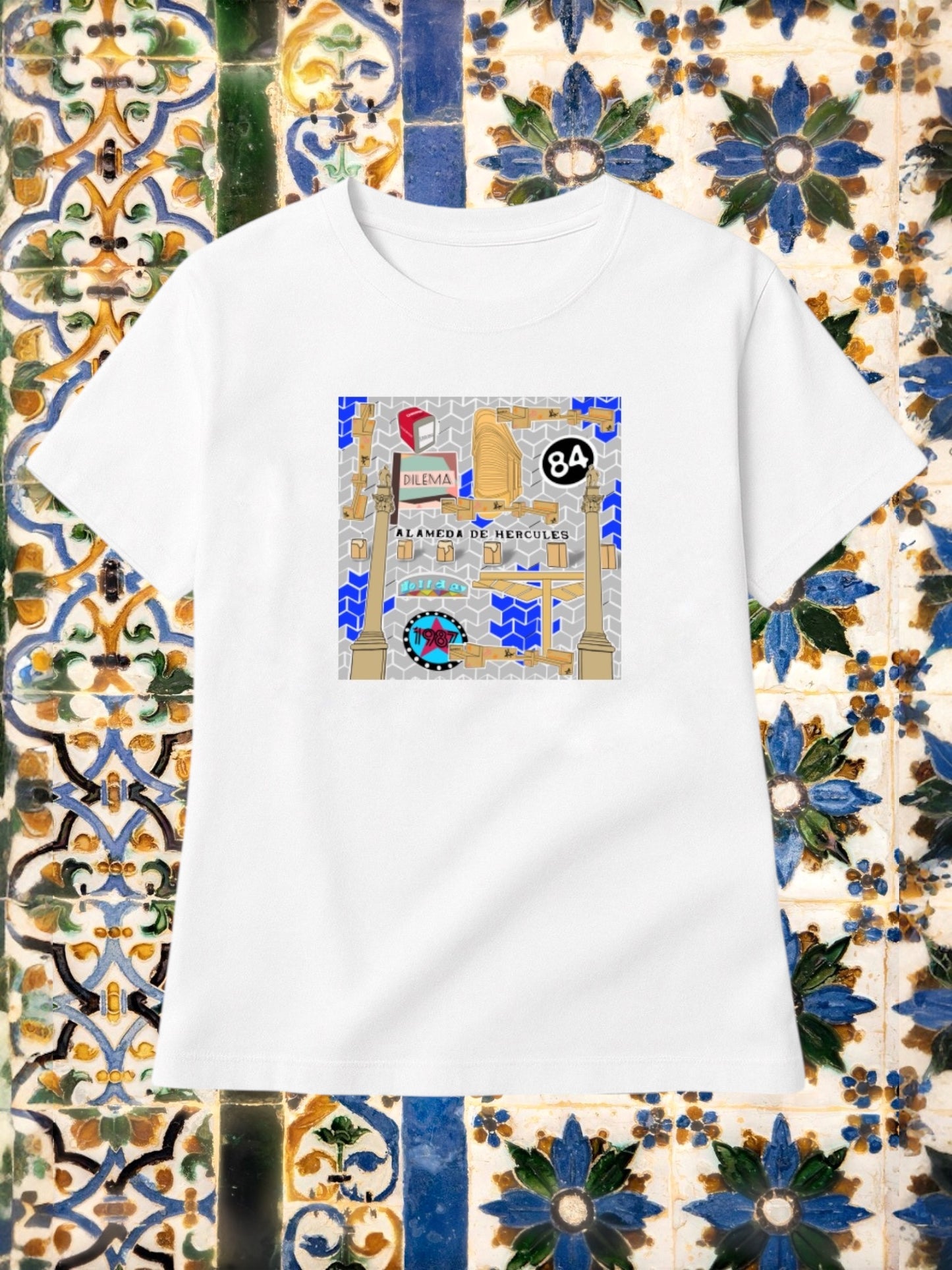 Camiseta blanca Alameda