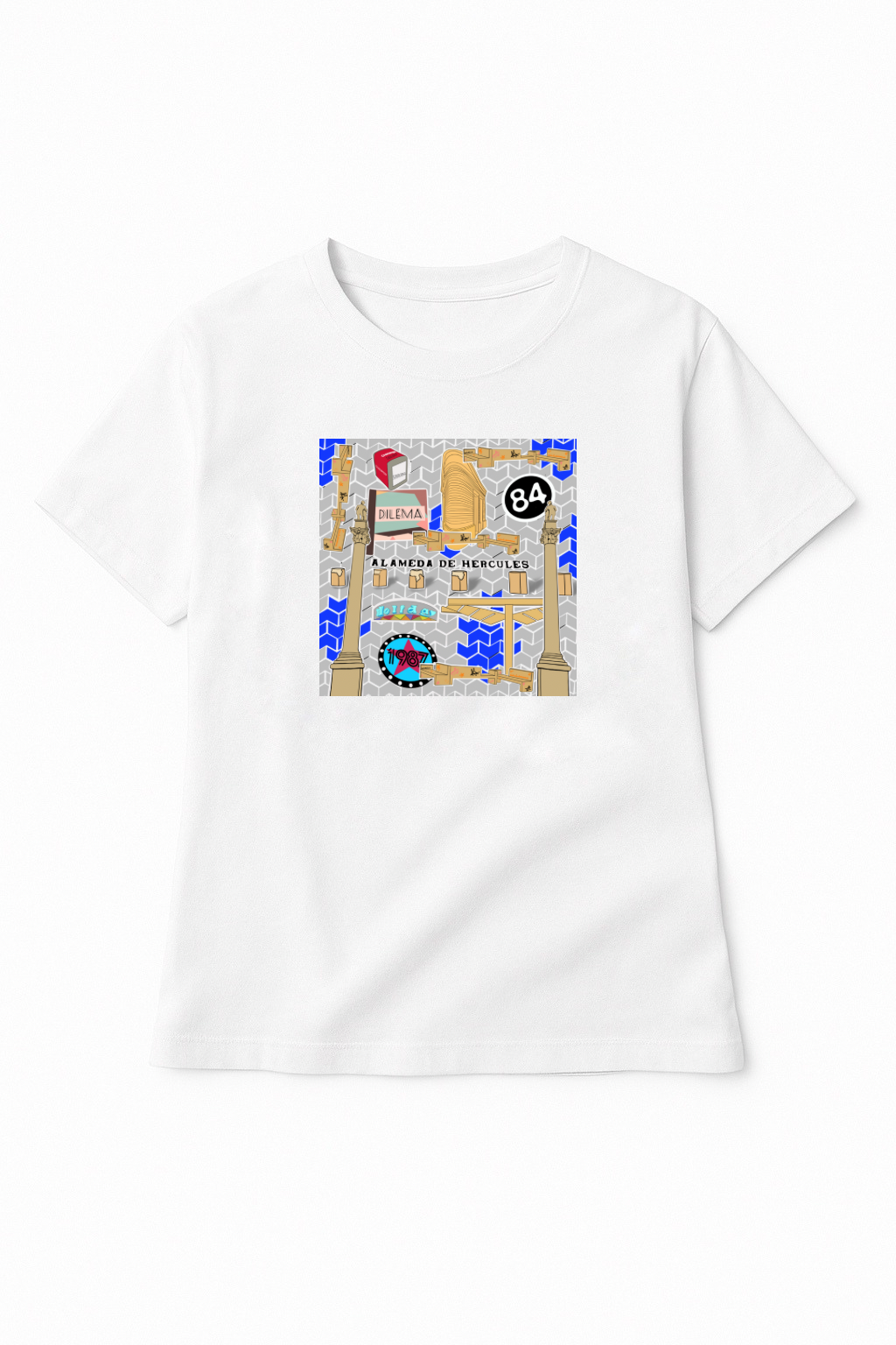 Camiseta blanca Alameda