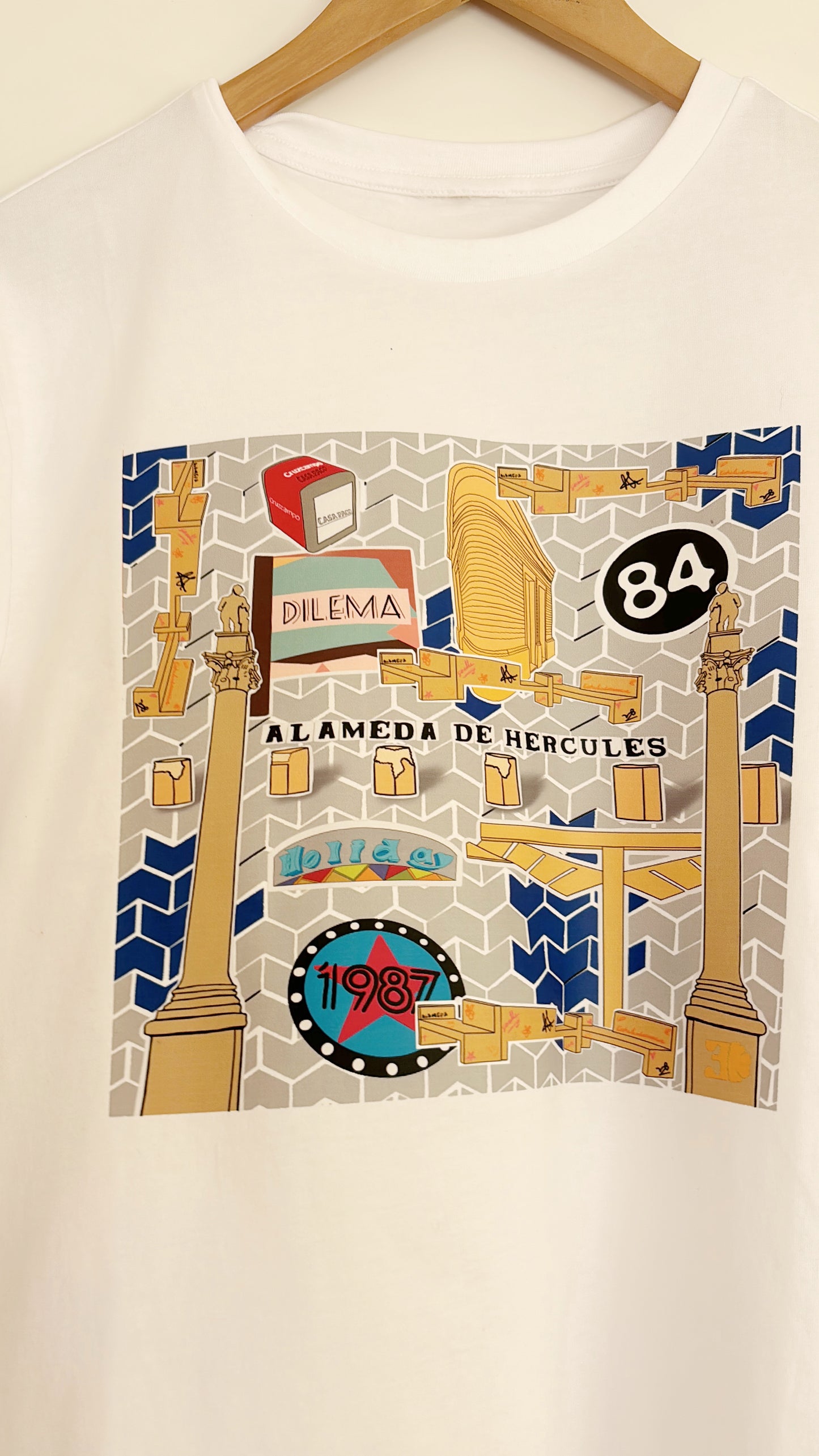 Camiseta blanca Alameda