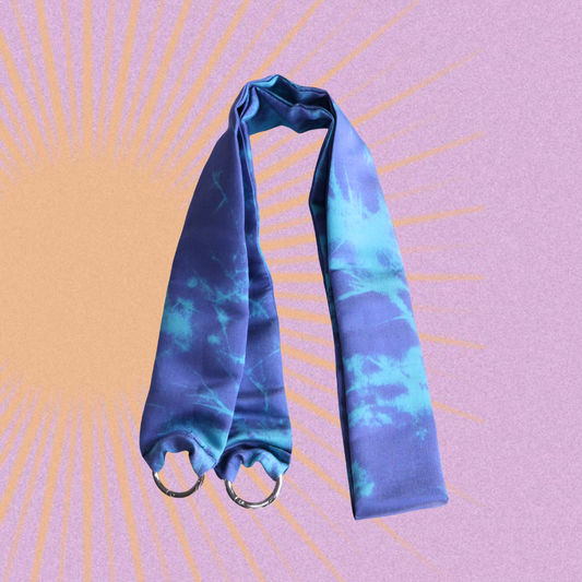 Cuelga móvil tie-dye
