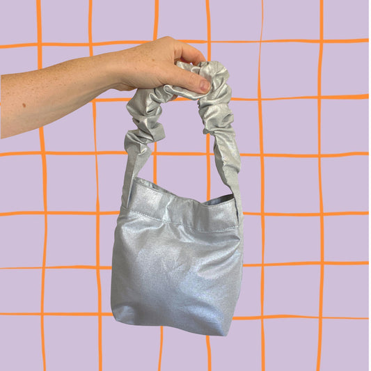 Bolso de mano silver